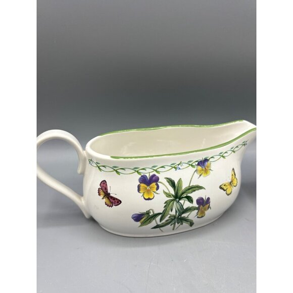 Studio Nova Garden Bloom Creamer & Sugar Bowl Set Floral Butterfly Design - Picture 3 of 8